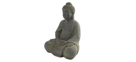 Buddha Statue (Indoor/Outdoor) in Gray by Bellanest