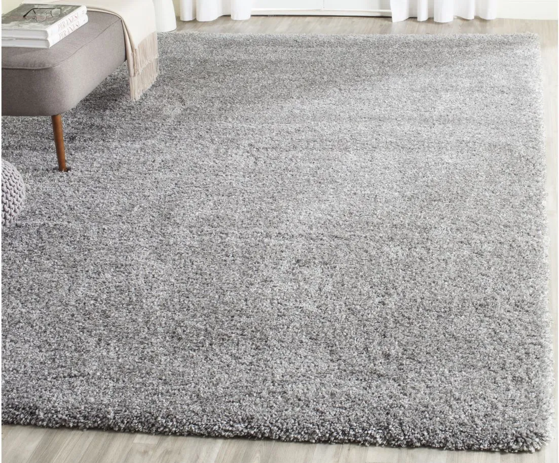 California Shag Area Rug in Silver by Safavieh