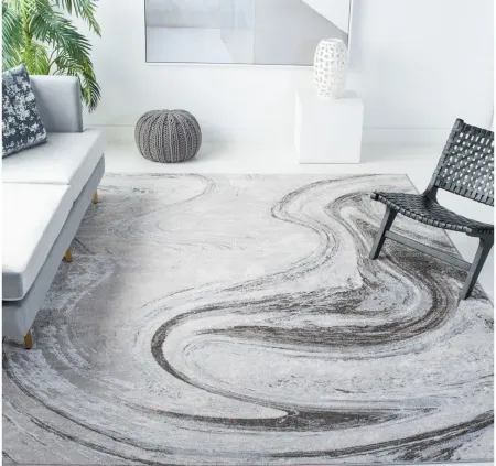Orchard II Rug in Light Gray by Safavieh