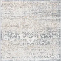 Orchard VII Square Rug in Gray & Gold by Safavieh