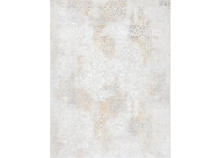 Orchard VIII Rug in Gray & Gold by Safavieh