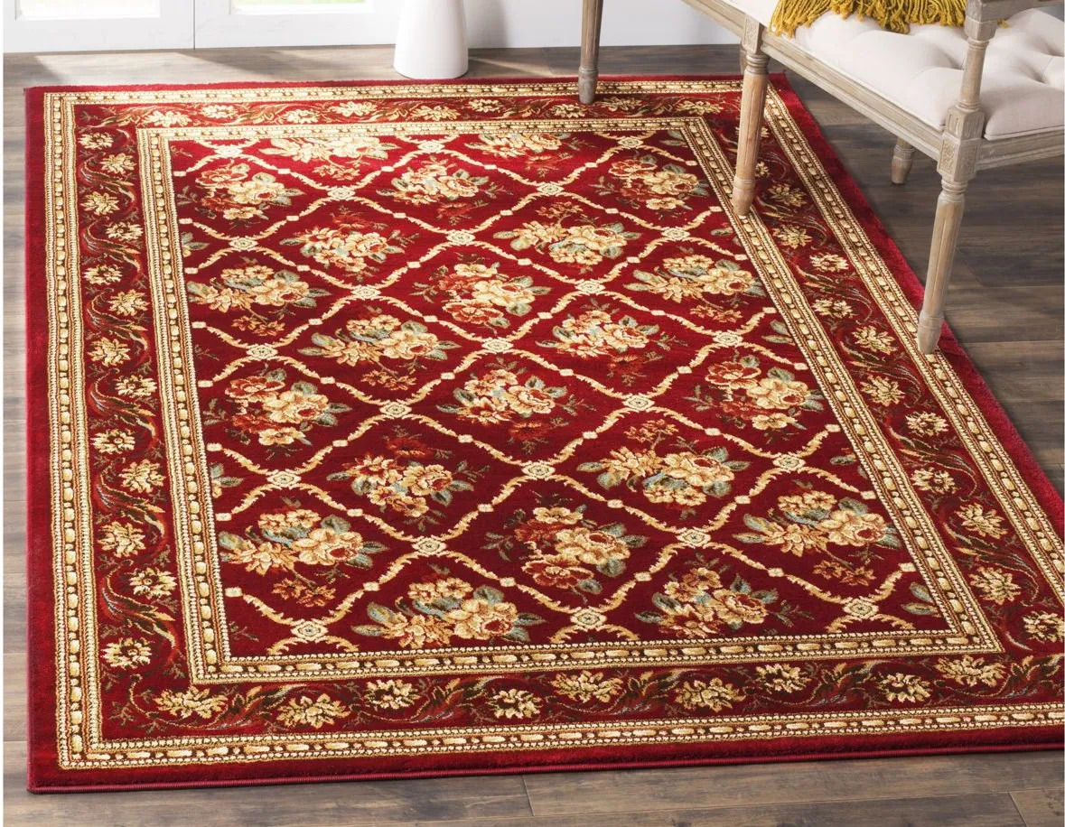 Crown Point Area Rug in Red by Safavieh