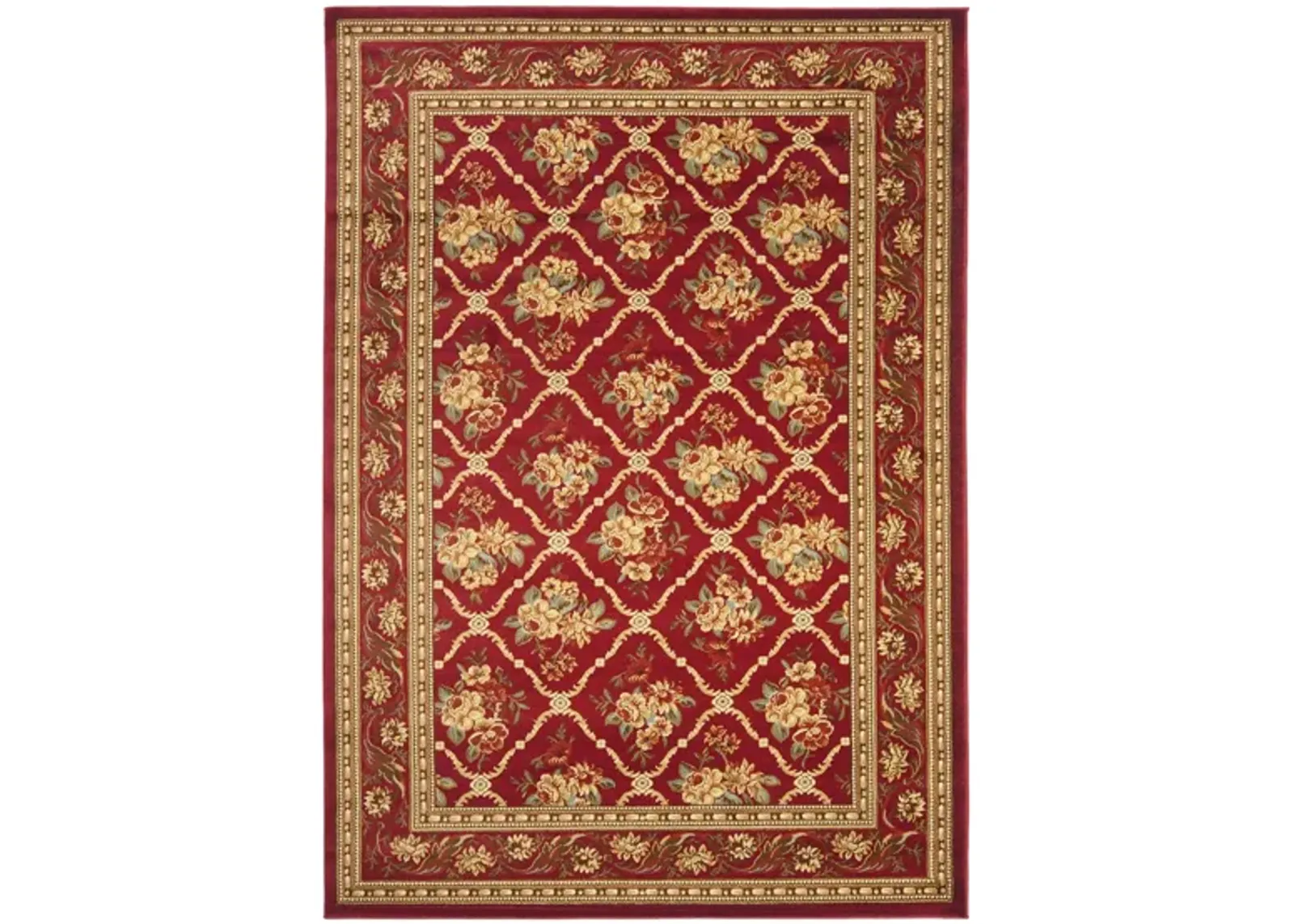 Crown Point Area Rug in Red by Safavieh