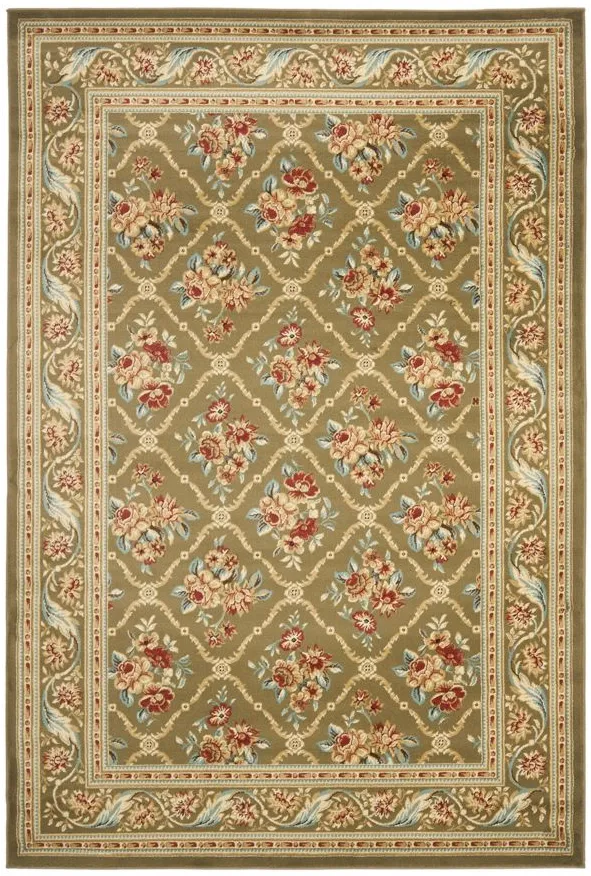 Crown Point Area Rug in Green by Safavieh