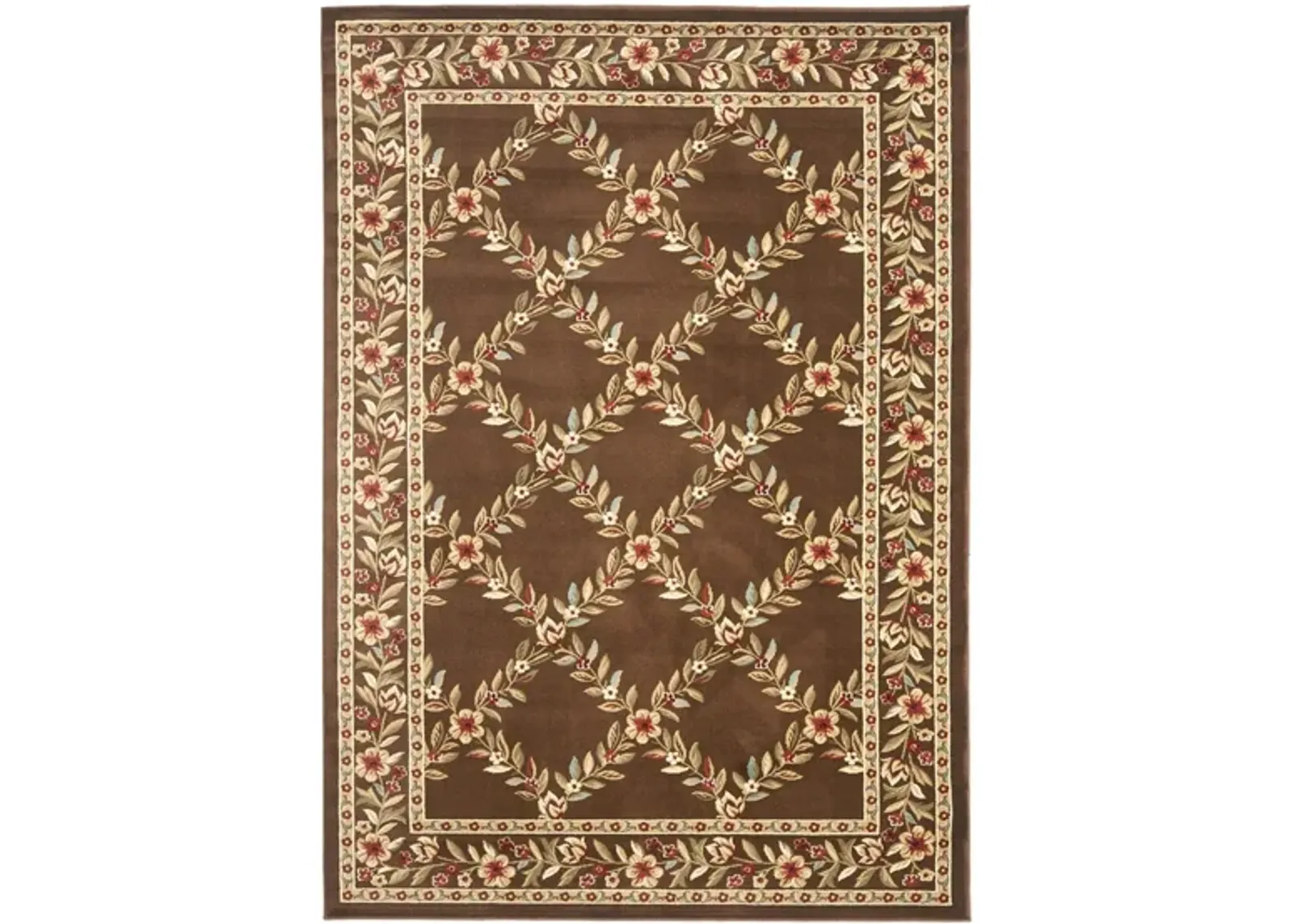 Queensferry Area Rug in Brown by Safavieh