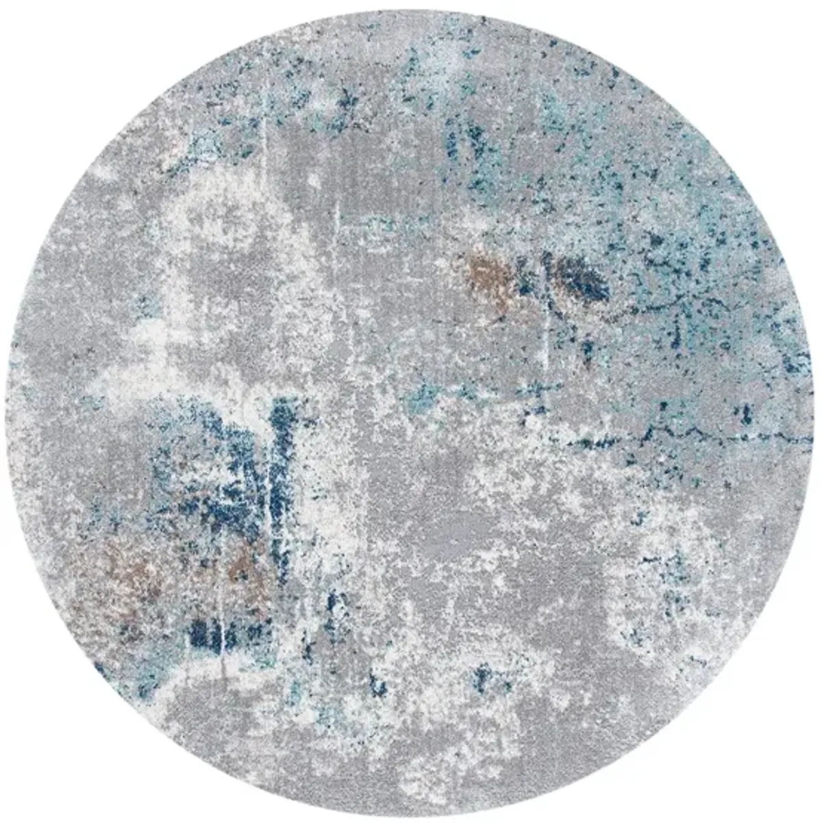 Osbourne Area Rug in Gray & Blue by Safavieh