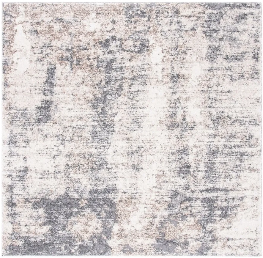 Doyle Area Rug Square in Ivory & Gray by Safavieh