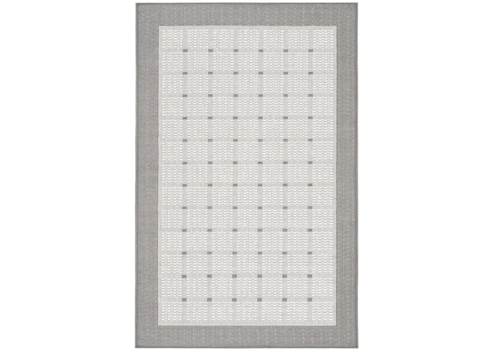 Bermuda Indoor/Outdoor Area Rug in Gray & Ivory by Safavieh