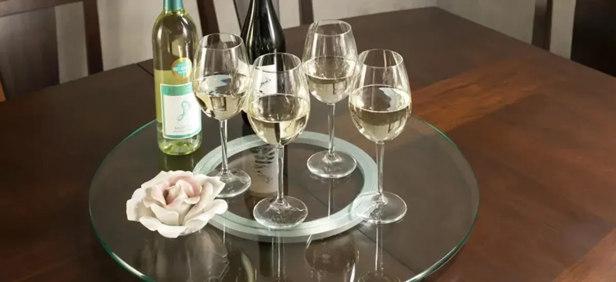 Clear Glass Lazy Susan