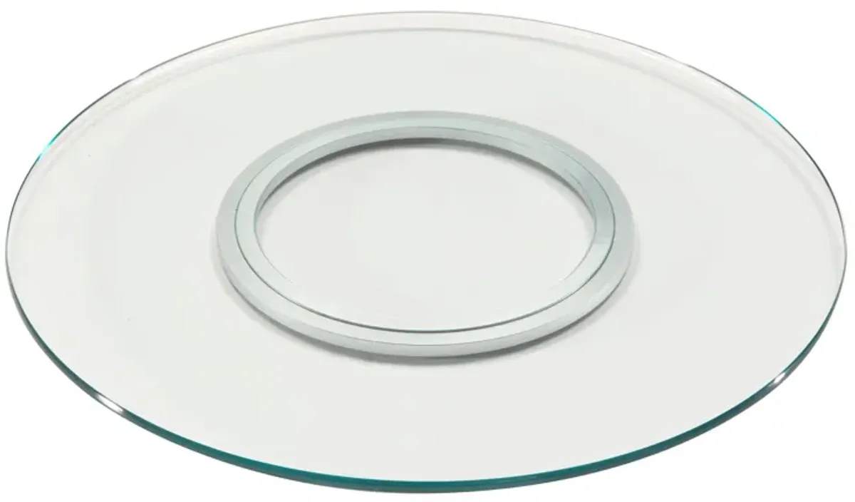 Clear Glass Lazy Susan