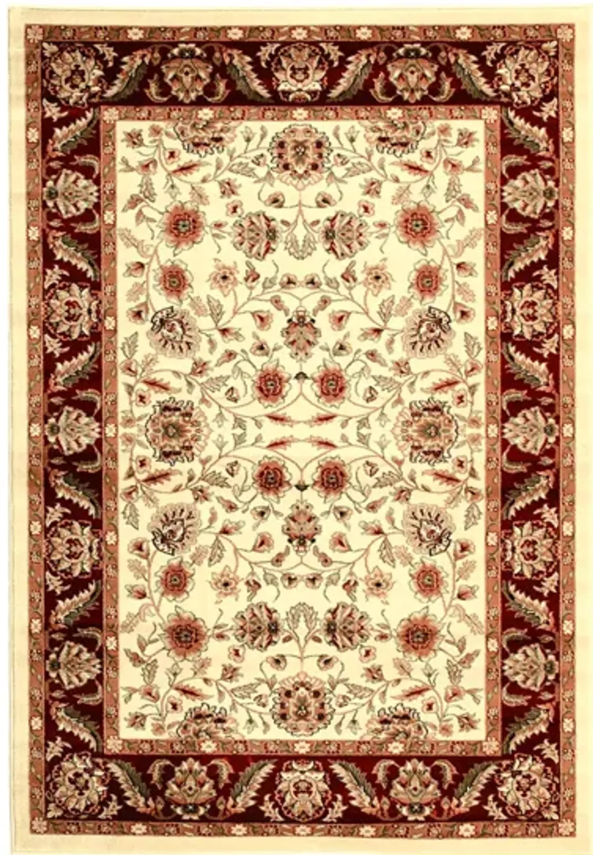 Bolton Area Rug in Ivory / Red by Safavieh