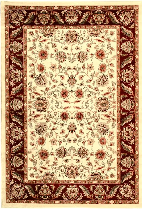 Bolton Area Rug in Ivory / Red by Safavieh