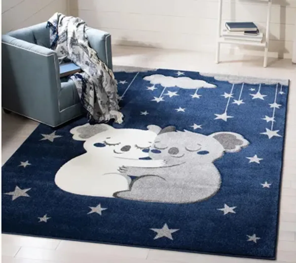 Carousel Koala Kids Area Rug