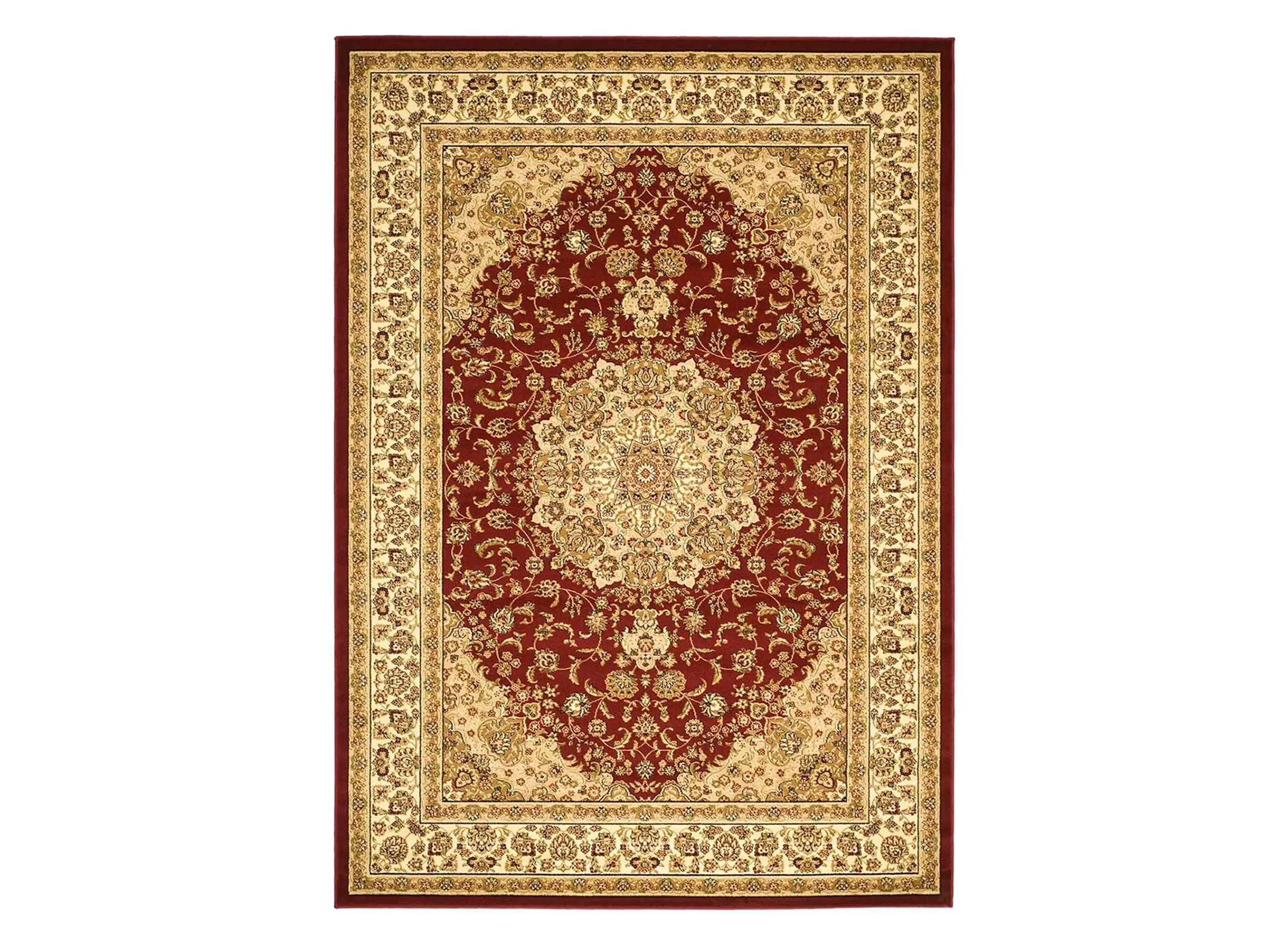 Fareham Area Rug in Red / Ivory by Safavieh