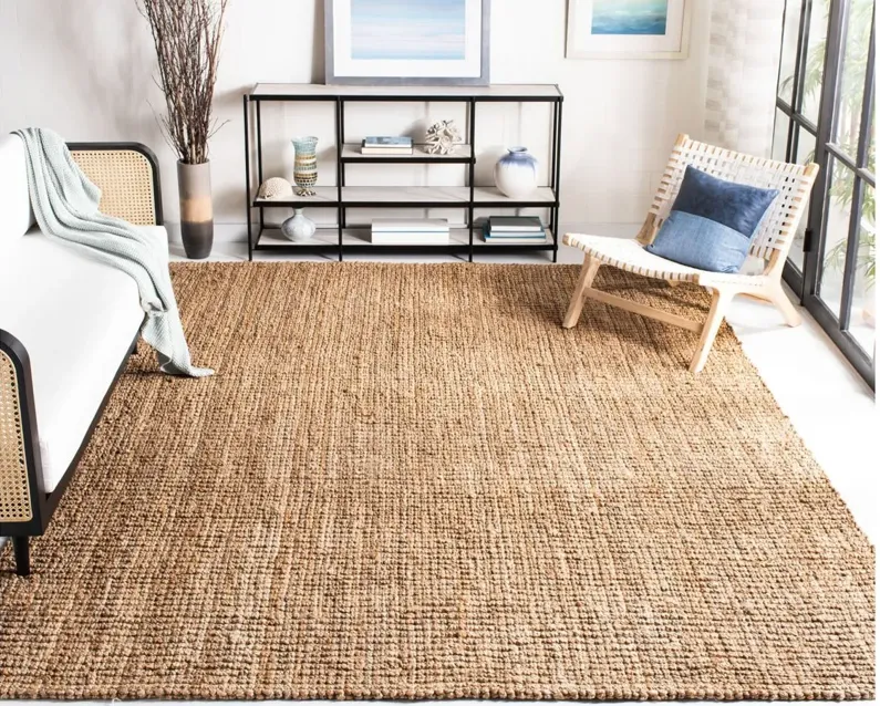 Natural Fiber Area Rug in Natural by Safavieh