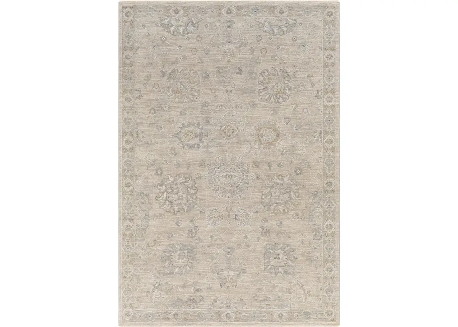 Avant Garde Area Rug in Light Gray, Medium Gray, Charcoal, Beige, Tan, Denim, Camel by Surya