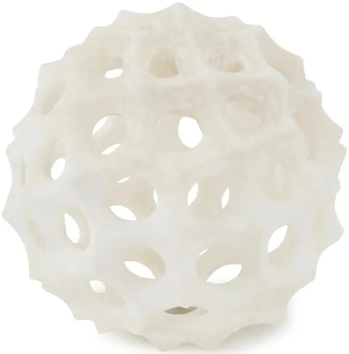 Ellie Coral Polyp Orb in Natural by Howard Elliott Collection