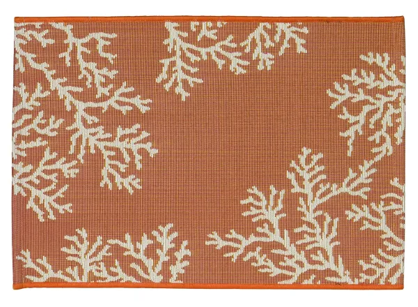 Esencia Coral Edge Indoor/Outdoor Mat