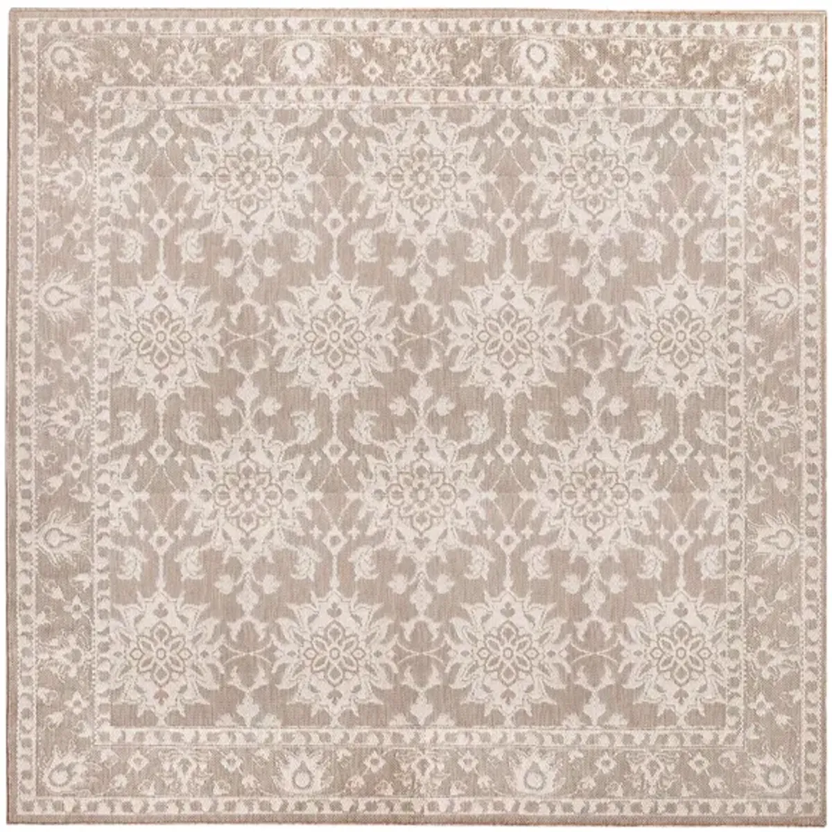 Liora Manne Malibu Kashan Indoor/Outdoor Area Rug in Neutral by Trans-Ocean Import Co Inc