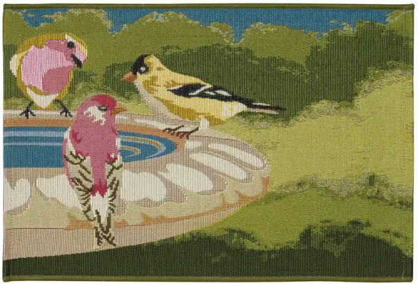 Esencia Bathing Birdies Indoor/Outdoor Mat