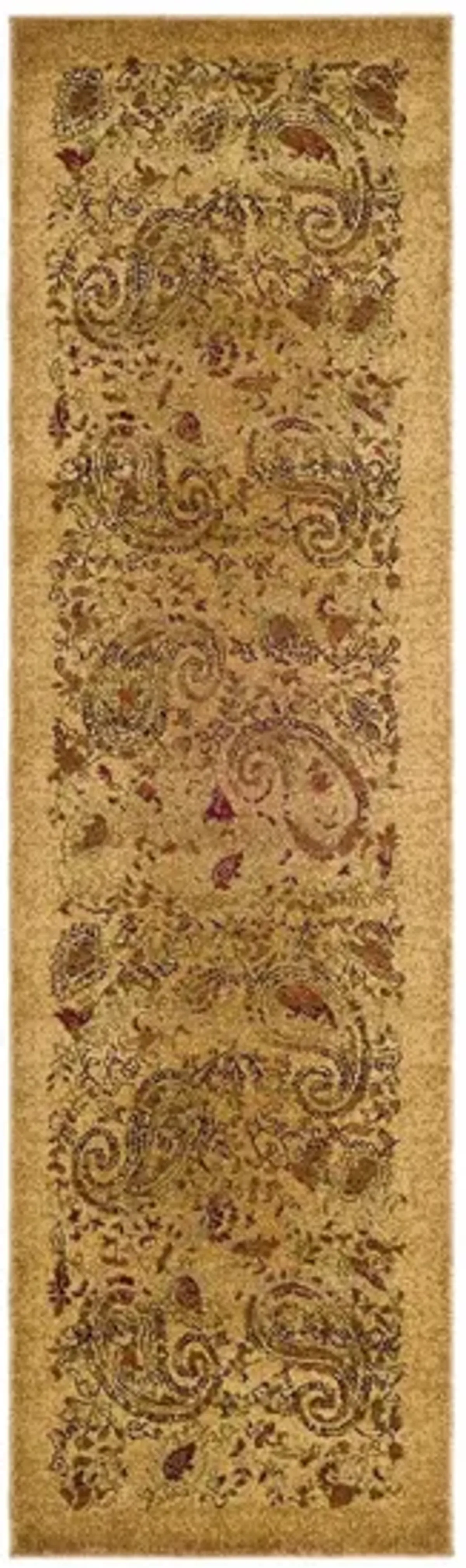 Grimaldi Runner Rug in Beige / Multi by Safavieh