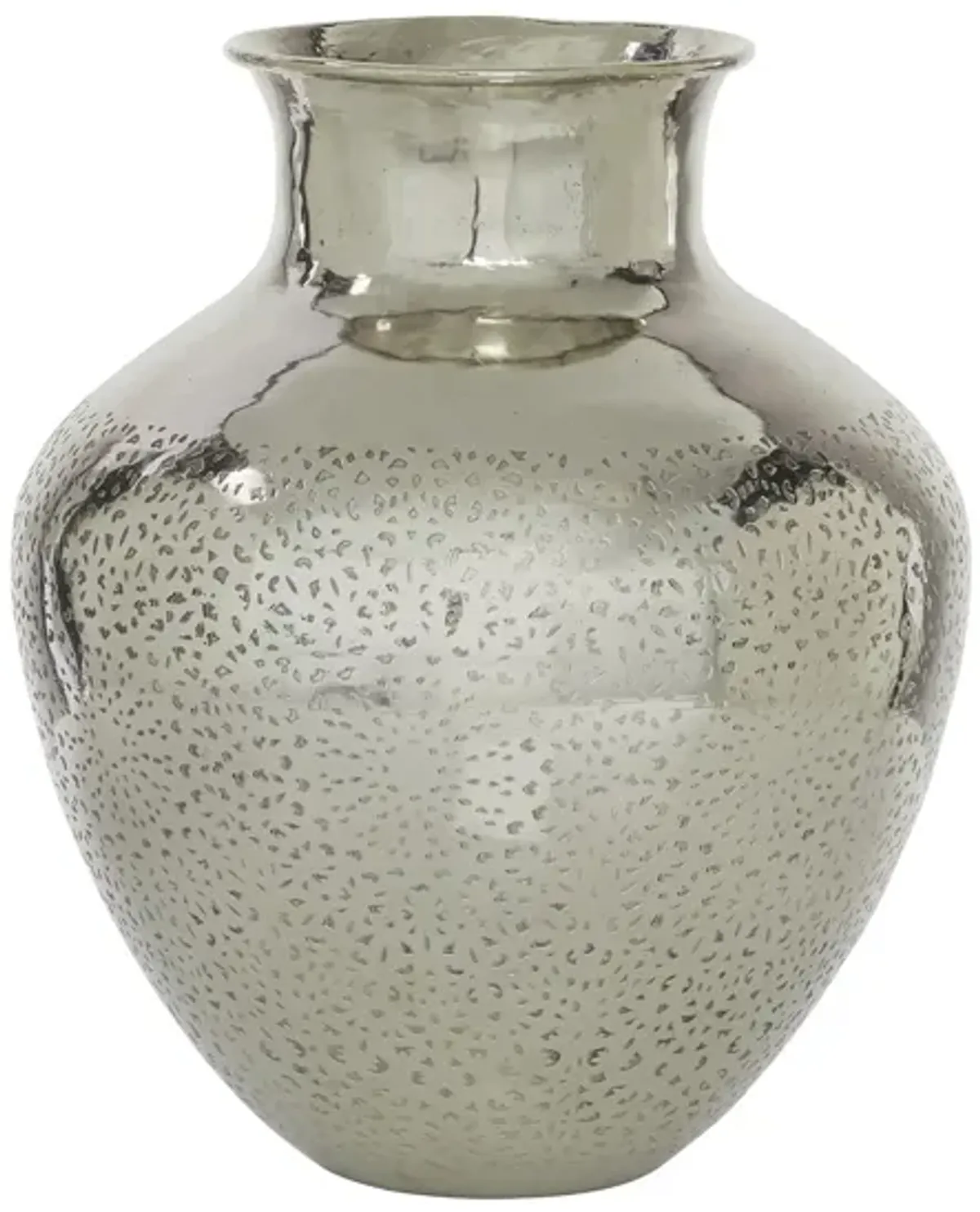 Ivy Collection Inosuke Vase in Silver by UMA Enterprises