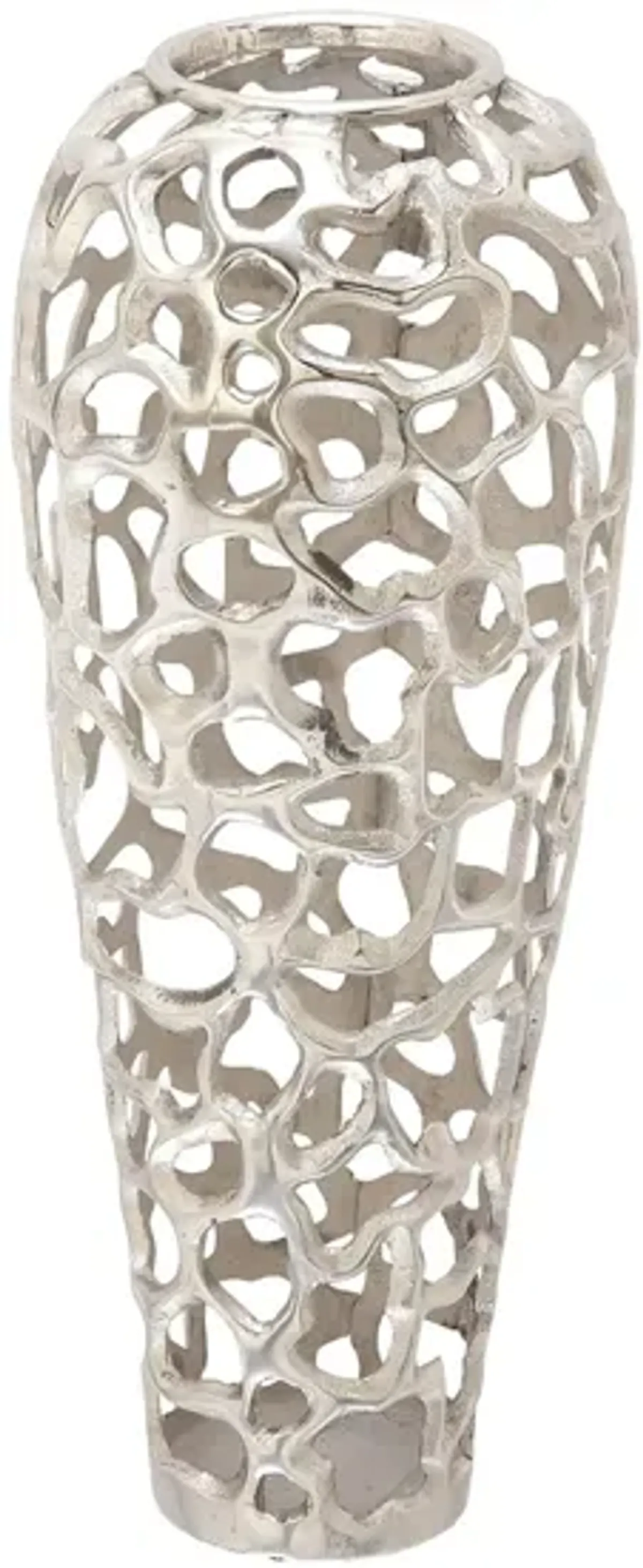 Ivy Collection Bokoblins Vase in Silver by UMA Enterprises