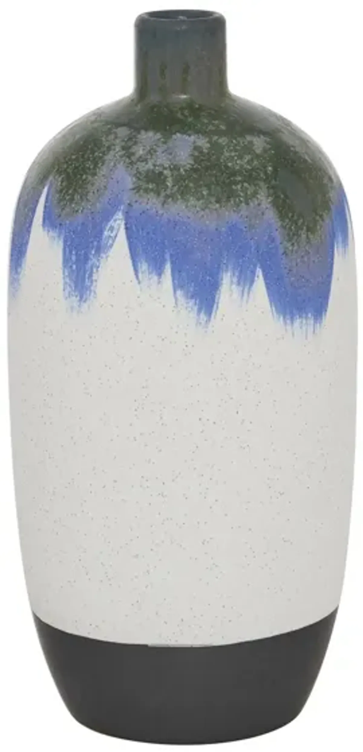 Novogratz White Ceramic Contemporary Vase