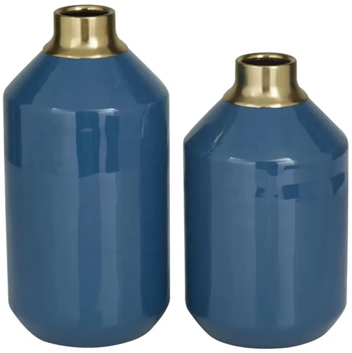 Novogratz Zelfs Vase Set of 2 in Blue by UMA Enterprises