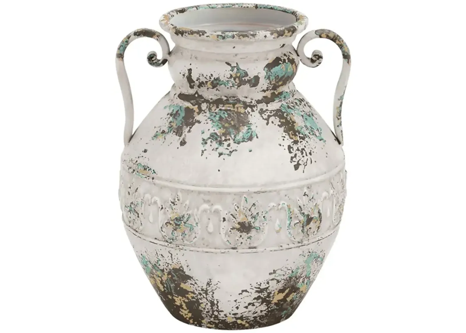 Ivy Collection Pachi Vase in White by UMA Enterprises