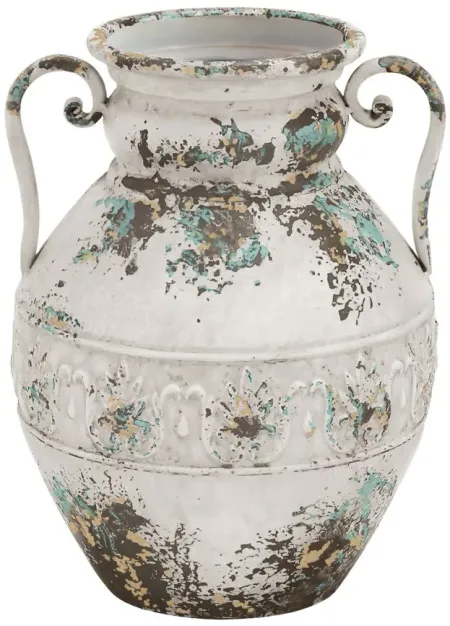 Ivy Collection Pachi Vase in White by UMA Enterprises