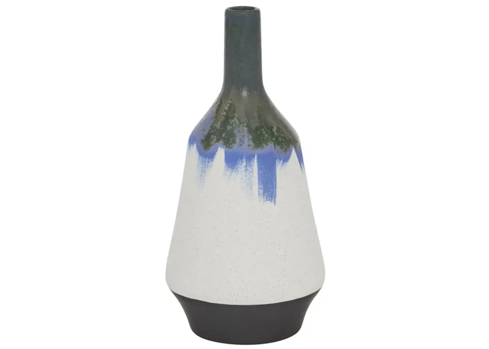 Ivy Collection Ryott Vase in White by UMA Enterprises