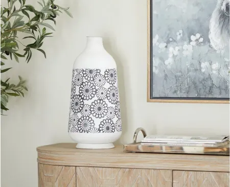 Ivy Collection Attractionista Vase in White by UMA Enterprises
