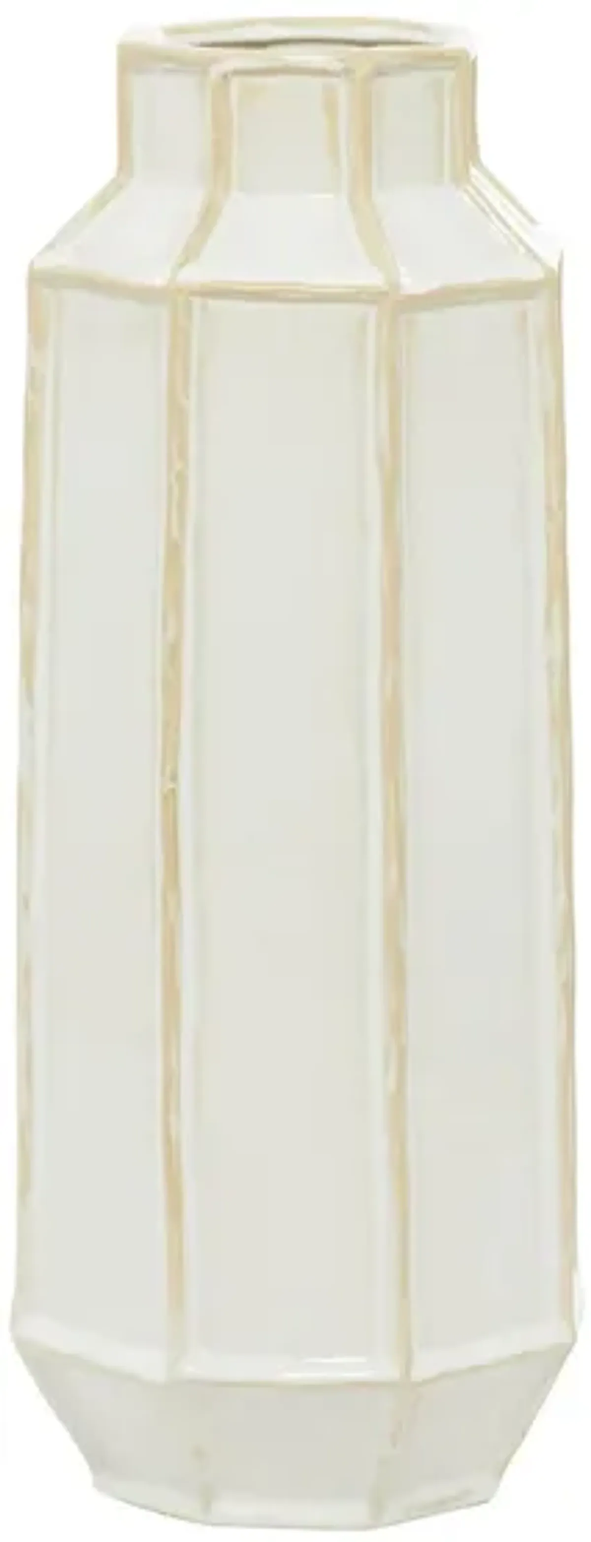 Ivy Collection Fab-boo vase in White by UMA Enterprises