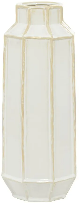 Ivy Collection Fab-boo vase in White by UMA Enterprises