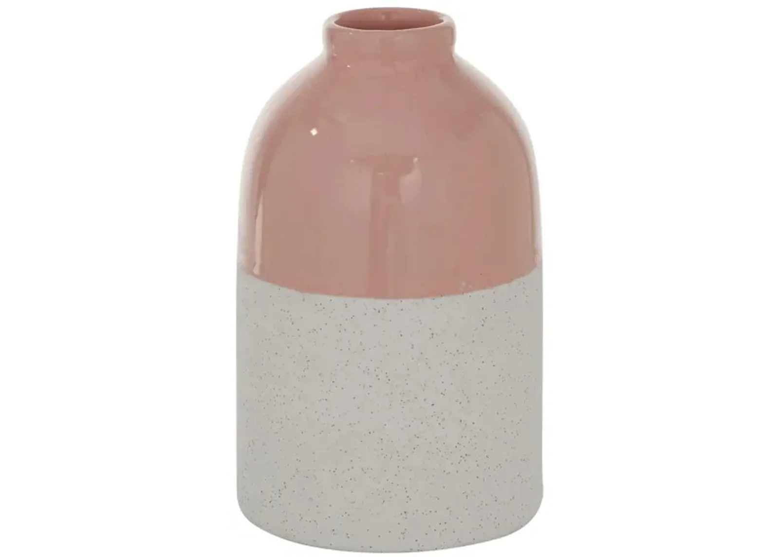 Ivy Collection Siwa Vase in Pink/Ivory by UMA Enterprises