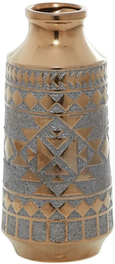 Ivy Collection Adou Vase in Gold by UMA Enterprises