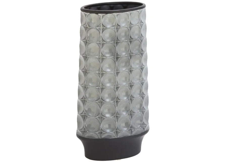 Ivy Collection Monst Vase in Silver by UMA Enterprises