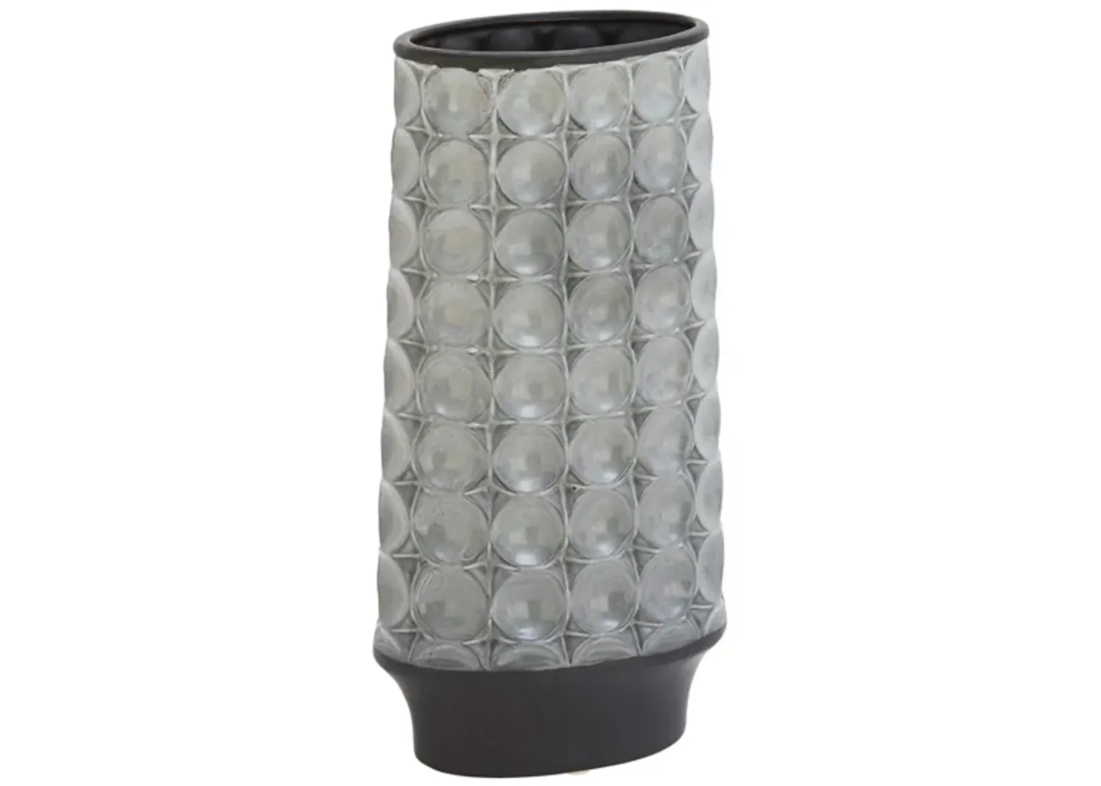 Ivy Collection Monst Vase in Silver by UMA Enterprises