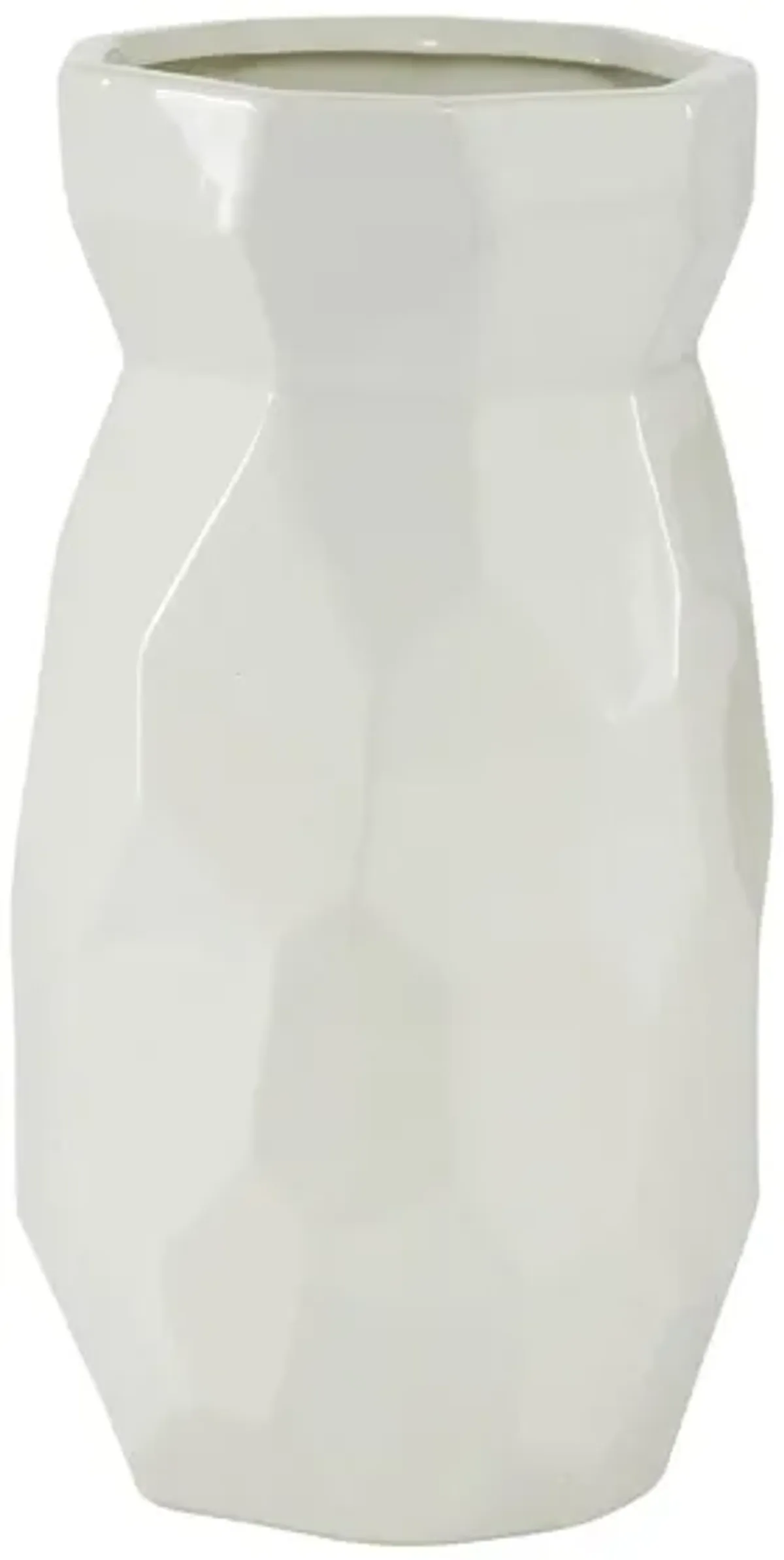 Ivy Collection Naofumi Vase in White by UMA Enterprises