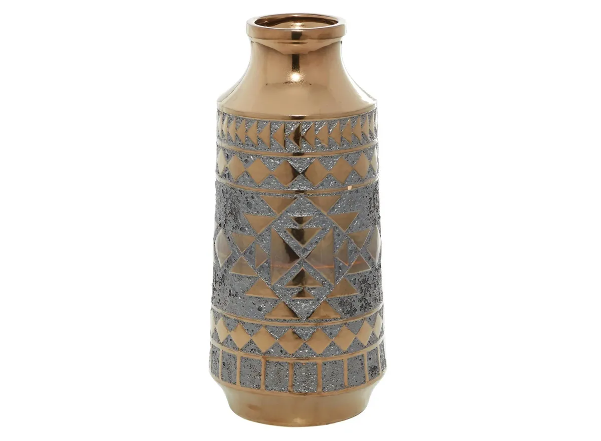 Ivy Collection Adou Vase in Gold by UMA Enterprises