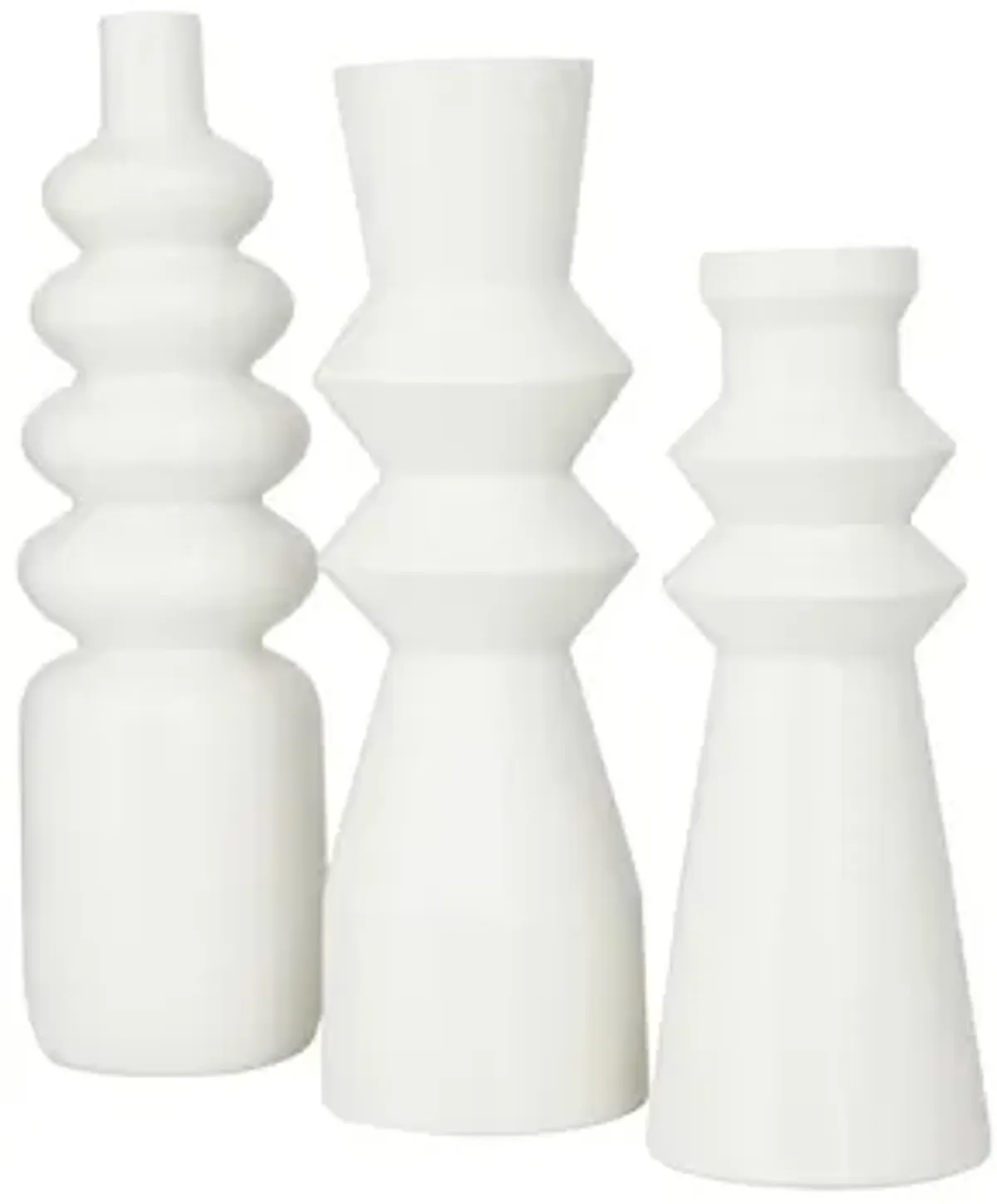 Ivy Collection Ensign Vase Set of 3