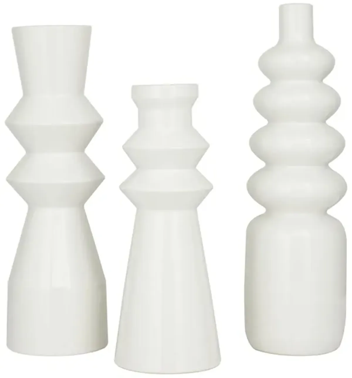 Ivy Collection Ensign Vase Set of 3