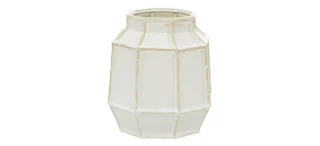 Ivy Collection Fab-boo vase in White by UMA Enterprises