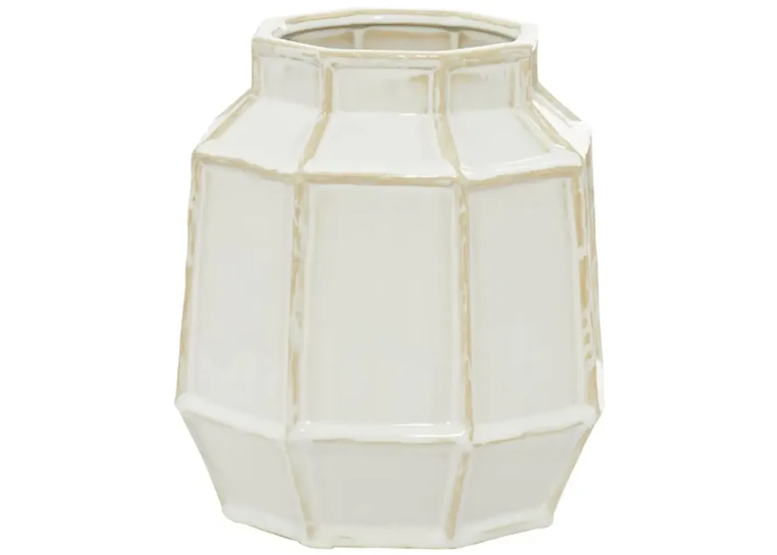 Ivy Collection Fab-boo vase in White by UMA Enterprises