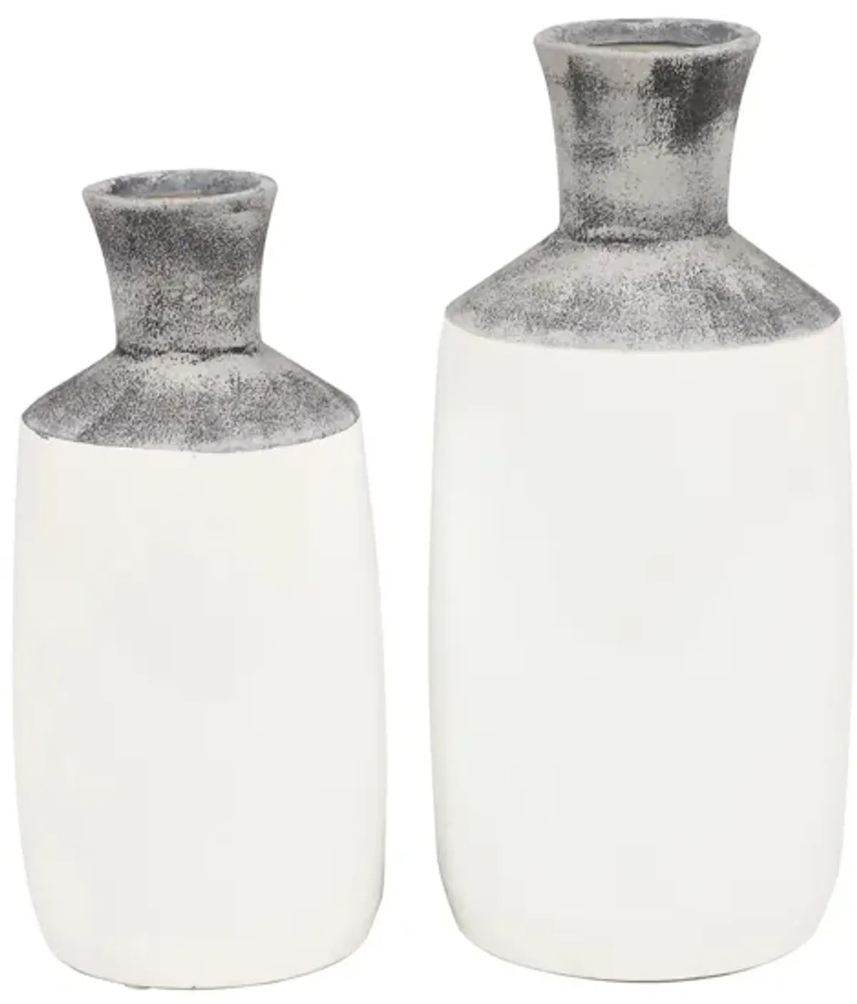 Novogratz Mezco Vase Set of 2 in White by UMA Enterprises