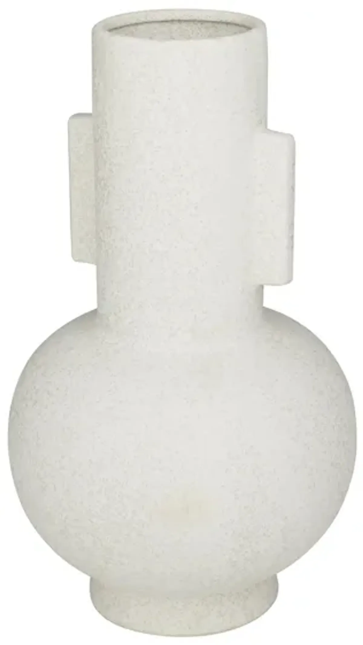 Ivy Collection Calypseburg Vase in White by UMA Enterprises