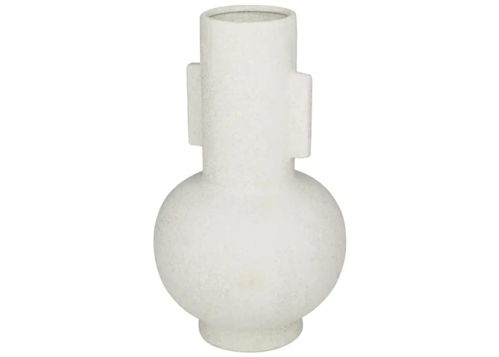 Ivy Collection Calypseburg Vase in White by UMA Enterprises