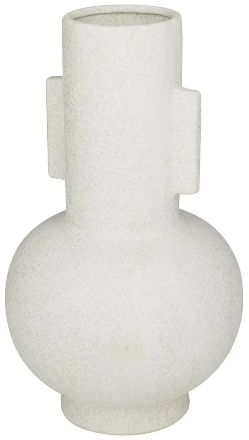 Ivy Collection Calypseburg Vase in White by UMA Enterprises