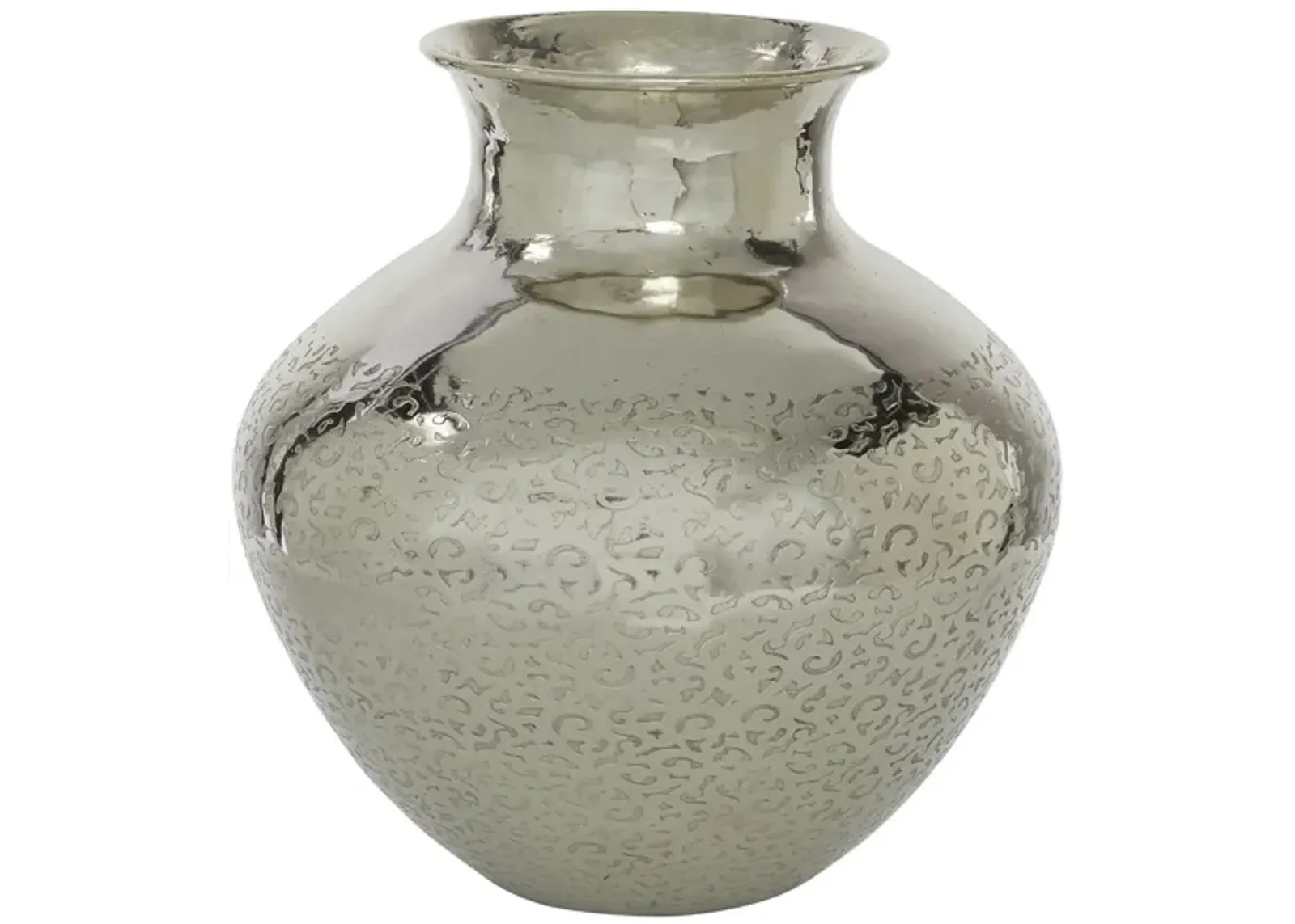 Ivy Collection Inosuke Vase in Silver by UMA Enterprises